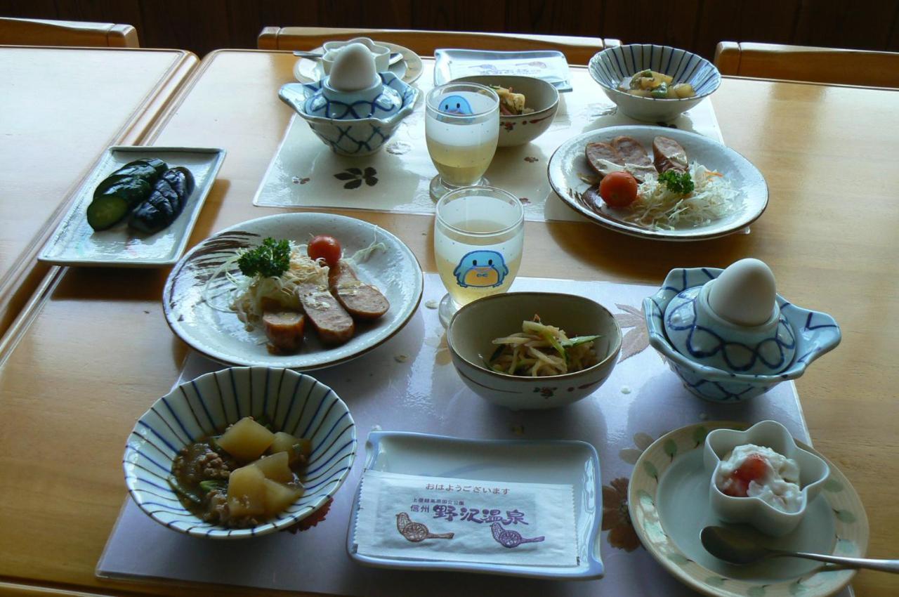 Hotel Fureai No Yado Yasuragi Nozawaonsen Exteriér fotografie
